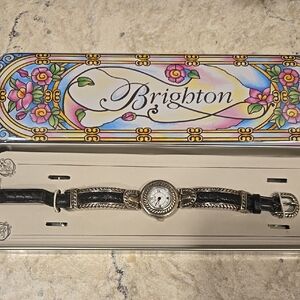 Brighton Black and Silver Watch